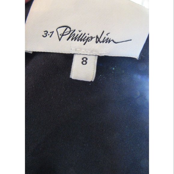 3.1 PHILLIP LIM Black Sequined Embellished Cutout Dress Women's Size 8 NWOT - Picture 6 of 6